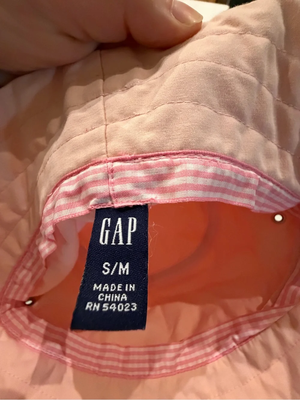 GAP Pink Kids Bucket Hat